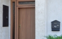 ADLO - Bezpečnostné dvere TEDUO, Termo exteriér, trojsklo svetlíky, vchod do domu