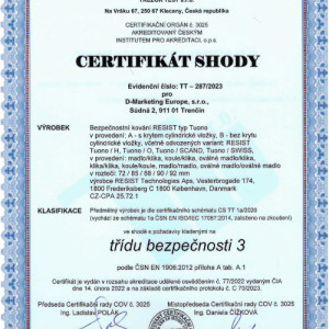 Bezpe�nostn� kovania