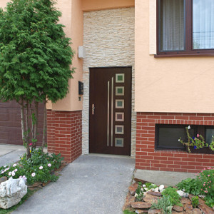 ADLO - Bezpe�nostn� dvere TEJEN, Presklen� Termo exteri�r, bezpe�nostn� pancierov� sklo