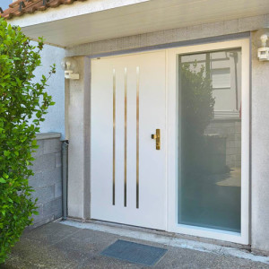 Exteri�rov� Termo dvere TEJEN, Li�tov� atyp, bo�n� svetl�k, rozmer 175cm x 205cm