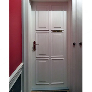 ADLO - Bezpe�nostn� dvere ADUO, atyp li�tov� design LR 350, vchodov� dvere do bytu v Kodani