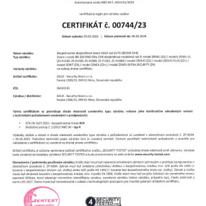 ADLO Bezpe�nostn� dvojkr�dlov� dvere rad Elite RC4