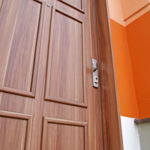 ADLO - Exterirov Termo dvere ADUO, Litov LB 360, povrch Geta 339, Drevodekor ADLO zruba