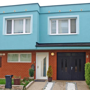 ADLO - Bezpe�nostn� Termo dvere KASIM, presklen� PS371, rodinn� dom v radovej z�stavbe