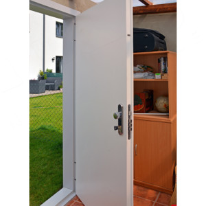 ADLO - Bezpenostn dvere LISBEO, v preveden Aqua, dvere do zhradnho domeka