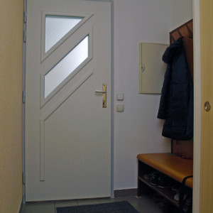 ADLO - Bezpe�nostn� Termo dvere JUBEO, presklen� P453, trojsklo, povrch dver� Geta 242, sklo Spotlyte