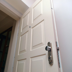 ADLO - Bezpe�nostn� dvere TEDUO, kazetov� design K 351, zali�tovanie kaziet KV - 1