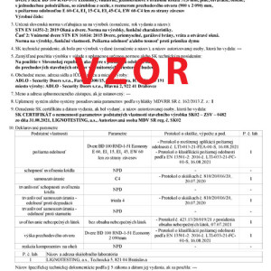 ADLO dvere BD100 RND-1-51 Economy