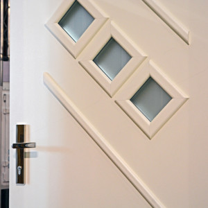 ADLO - Bezpe�nostn� Termo dvere KASIM, presklen� P520, trojsklo, sklo Matelux