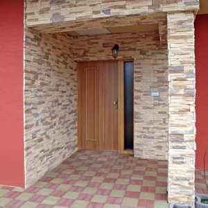 ADLO - Exterirov Termo dvere Tejen, Litov L370, bon svetlk