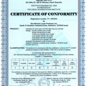 Bezpe�nostn� vlo�ka RB Locxis ADLO