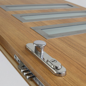 ADLO - Bezpe�nostn� dvere ADUO, design Noblesse Gloria 004, LP-Anticorro, sklo Matelux, TERMO