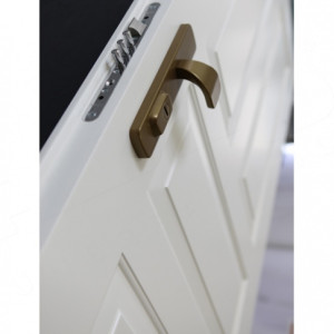 ADLO - Bezpe�nostn� dvere TEJEN, design Kazetov�, povrch dver� striekan� Color