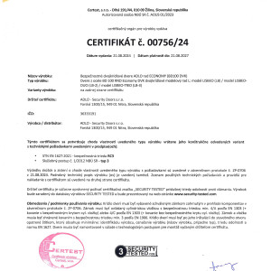 ADLO Bezpe�nostn� dvere rad ECONOMY RC3 - LISBEO