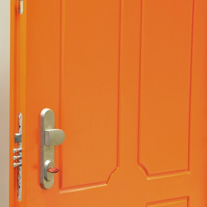 ADLO - Bezpe�nostn� dvere ADUO, profilov� F154, Color RAL 2007, vchod do bytu