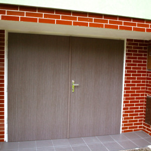 ADLO - Bezpenostn dvere TEDUO, dvojkrdlov 210x210cm, Termo Exterirov dvere