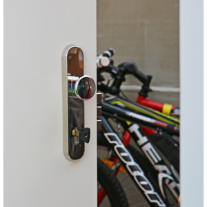 ADLO - Bezpenostn dvere LISBEO, vchodov dvere do koikrne, povrch dver biely