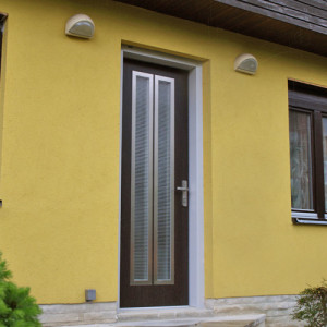 ADLO - Exterirov Termo dvere TEDUO, pancierov Termo trojsklo P372 sklo Edelit P5A, vka 226cm