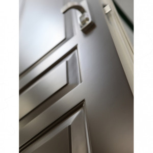 ADLO - Bezpe�nostn� dvere TEDUO, design Kazetov�, povrch dver� striekan� Color