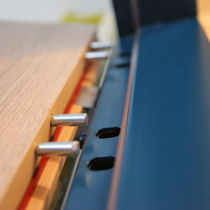 ADLO - Bezpenostn dvere Teduo, povrch dver Dub Noma, povrch zrubne RAL 5009