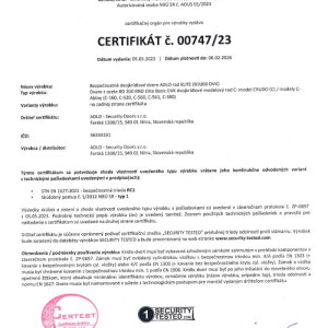 ADLO Bezpe�nostn� dvojkr�dlov� dvere rad Elite RC1