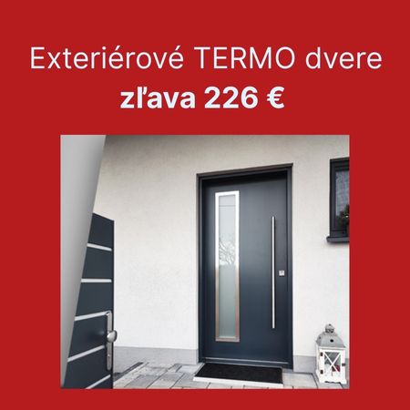 Zava 226  na exterirov dvere 