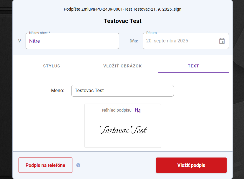 Obrzok pre podpisovacie pole