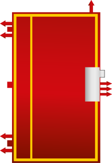 ilustračný obrázok pre dvere Kasim