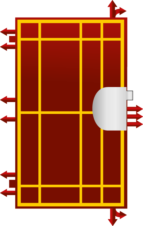 ilustračný obrázok pre dvere Lisbeo