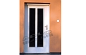 ADLO - Bezpečnostné dvere ADUO, povrch Sprela, presklené P372, do exteriéru