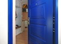 ADLO - Bezpečnostné dvere ARDEN, kazetový design KV 203, zalištovanie kaziet KV - 2, povrch RAL 2013