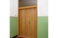 ADLO - Bezpečnostné dvere ADUO, Lištové, s nadsvetlíkom, drevodekor zárubne