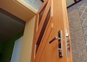 ADLO - Bezpečnostné Termo dvere JUBEO, Termo trojsklo P453, hĺbka Termo zárubne 38cm