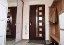 ADLO - Bezpečnostné Termo dvere Kasim, Presklené PS552, rozetové kovanie, lišty Anticoro