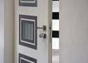 ADLO - Bezpečnostné dvere ADUO, design NOBLESSE Vedeta 003, Exteriérové Termo, Biometrický zámok