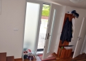 ADLO - Exteriérové Termo dvere ADUO, presklenie atyp color, svetlík s pancierovým Termo trojsklom