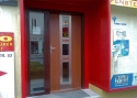 ADLO - Exteriérové Termo dvere ADUO, NOBLESSE, Dalia 004, bočný svetlík