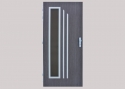 Presklené, PS 370, sklo Dubová kôra - bronz, LP-Anticoro, povrch G-781, povrch pántov RAL7045, TERMO