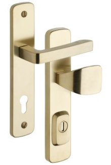 Bezpenostn kovanie Rostex R1, Astra, Nerez Titan matn, Kuka - Madlo hranat