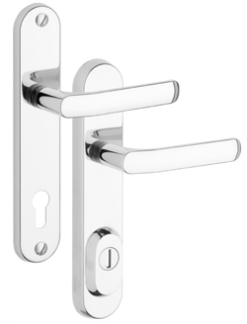 Bezpenostn kovanie Rostex R4, Obl, Chrm Nerez leskl, Kuka - Kuka