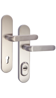 Bezpenostn kovanie Rostex RX4-50 RC3, Obl, Nerez matn, Solid, Kuka - Kuka