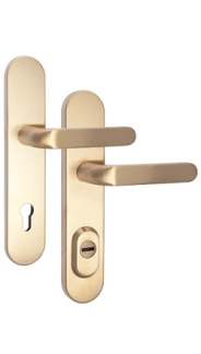 Bezpenostn kovanie Rostex RX4-50 RC3, Obl, Nerez Titan matn, Solid, Kuka - Kuka