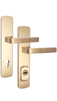 Bezpenostn kovanie Rostex RX4 Astra RC4, Nerez Titan matn, Kuka - Kluka