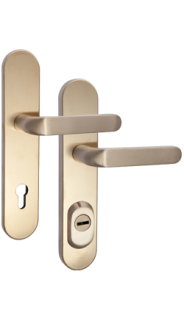 Bezpenostn kovanie Rostex RX4-50 RC4, Obl, Nerez Titan matn, Solid, Kuka  Kuka