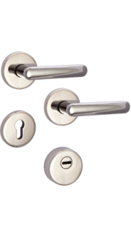 Bezpenostn rozetov kovanie Rostex R4/S prava MT, Obl, Chrm Nerez leskl, pre rad Elite a Termo