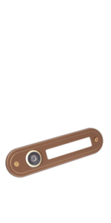 Panoramatick priezornk Rostex, 180 s menovkou, obl, Bronz