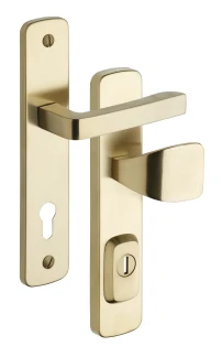 Bezpe�nostn� kovanie Rostex R1, Astra, Nerez Titan matn�, K�u�ka - Madlo hranat�