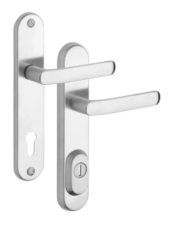 Bezpe�nostn� kovanie Rostex R4, Obl�, Nerez matn�, Baryt, K�u�ka - K�u�ka