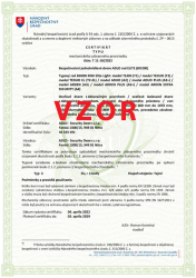 Certifikt NB pre ADLO Bezpenostn dvere Tajn