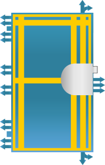 Bezpenostn dvere ZENEL Termo